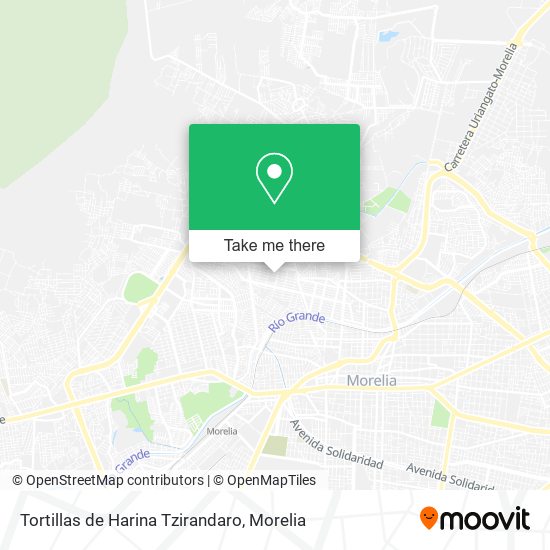 Mapa de Tortillas de Harina Tzirandaro