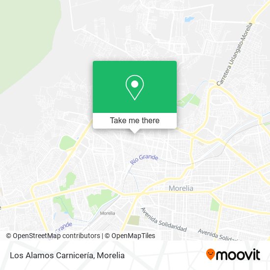 Mapa de Los Alamos Carnicería