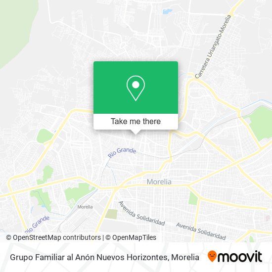 Grupo Familiar al Anón Nuevos Horizontes map