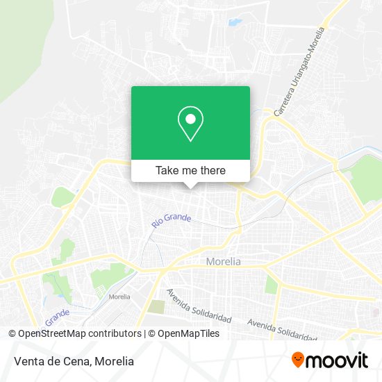 Venta de Cena map