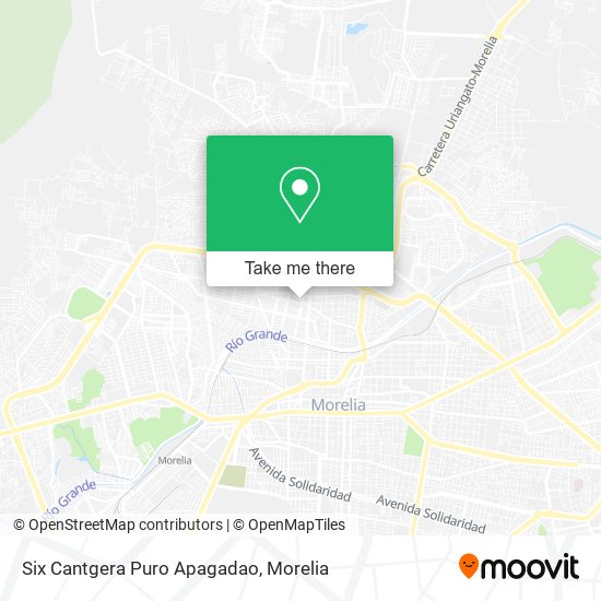 Six Cantgera Puro Apagadao map