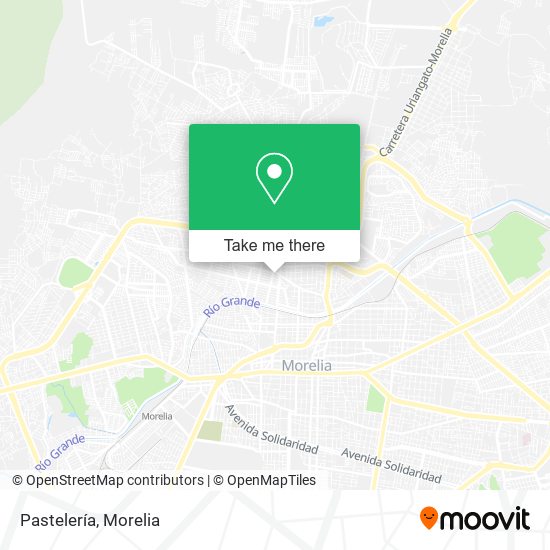 Mapa de Pastelería