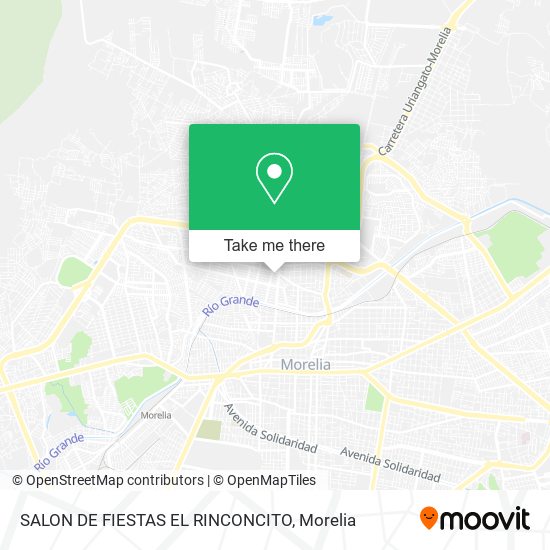 SALON DE FIESTAS EL RINCONCITO map