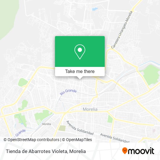 Tienda de Abarrotes Violeta map