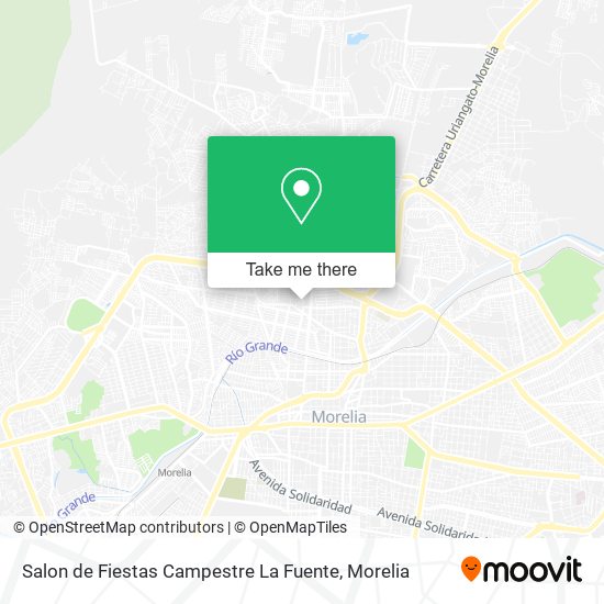 Salon de Fiestas Campestre La Fuente map