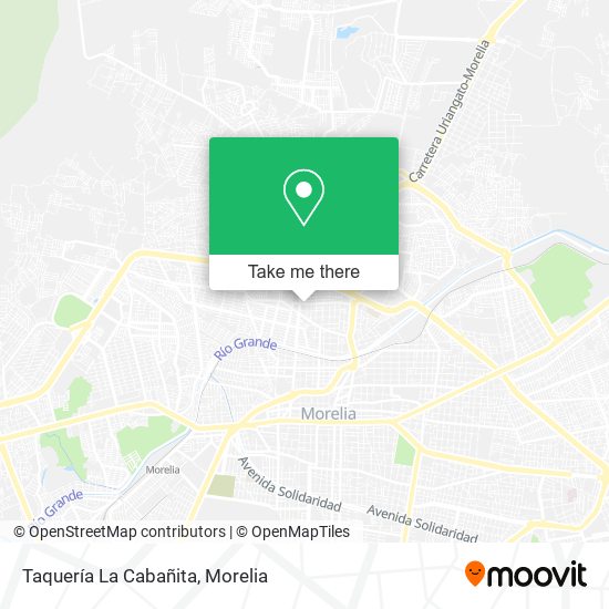 Taquería La Cabañita map
