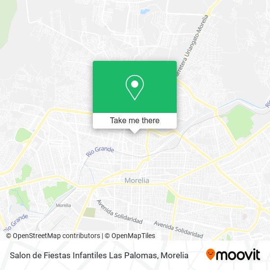 Salon de Fiestas Infantiles Las Palomas map