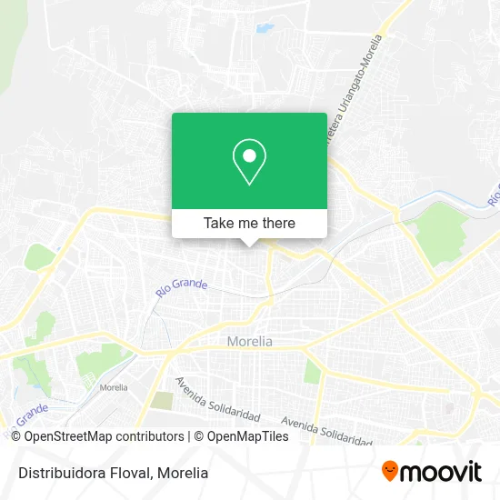 Distribuidora Floval map