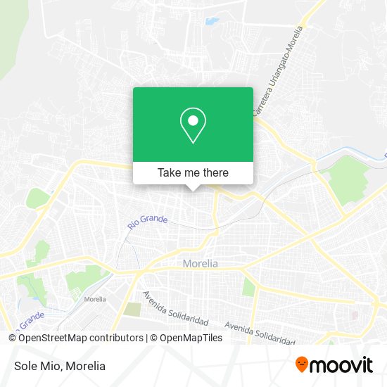 Sole Mio map