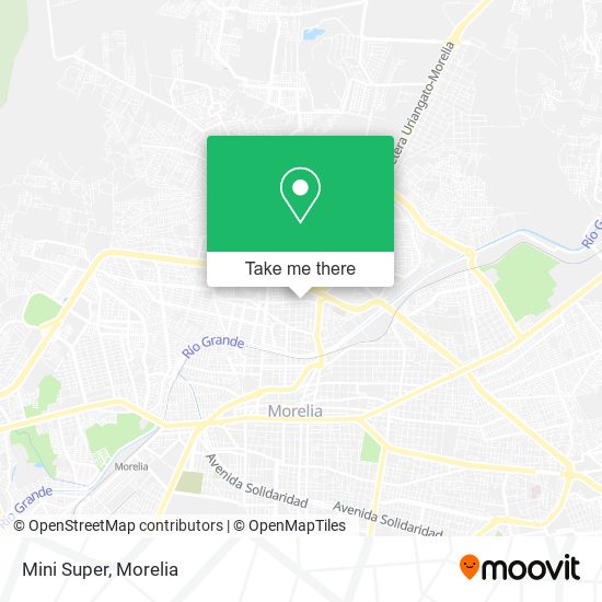 Mapa de Mini Super