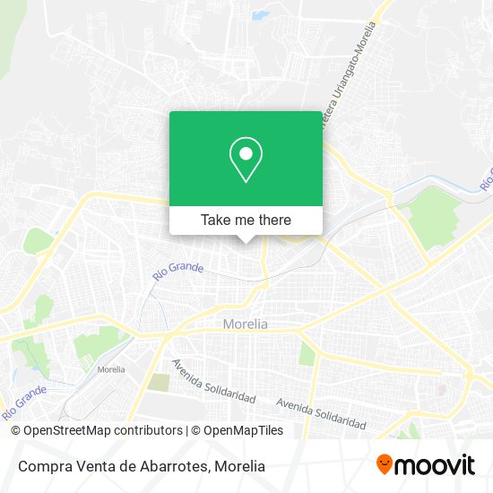 Mapa de Compra Venta de Abarrotes