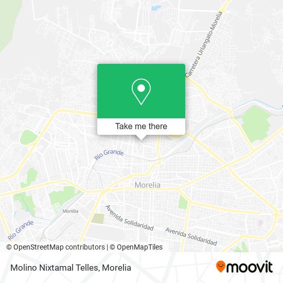 Molino Nixtamal Telles map