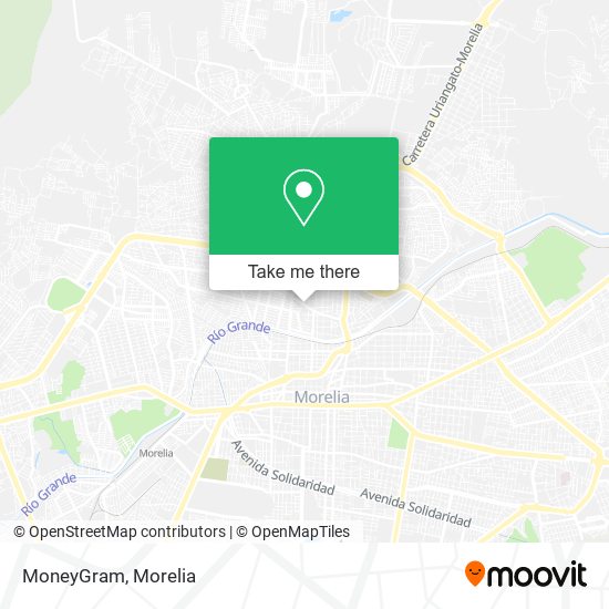 MoneyGram map