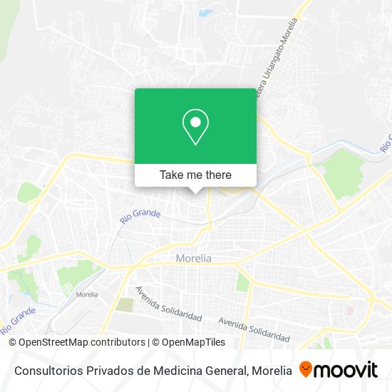 Consultorios Privados de Medicina General map