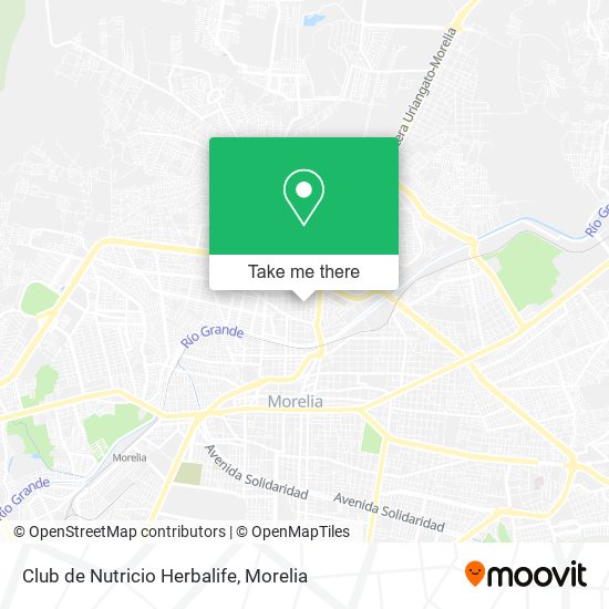 Mapa de Club de Nutricio Herbalife