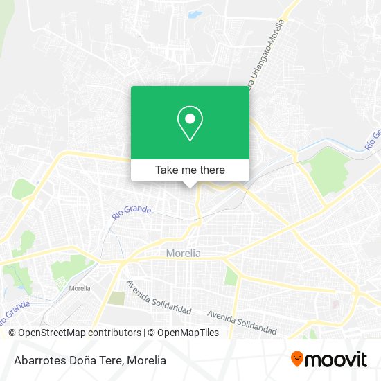 Abarrotes Doña Tere map