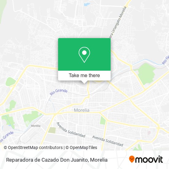 Reparadora de Cazado Don Juanito map