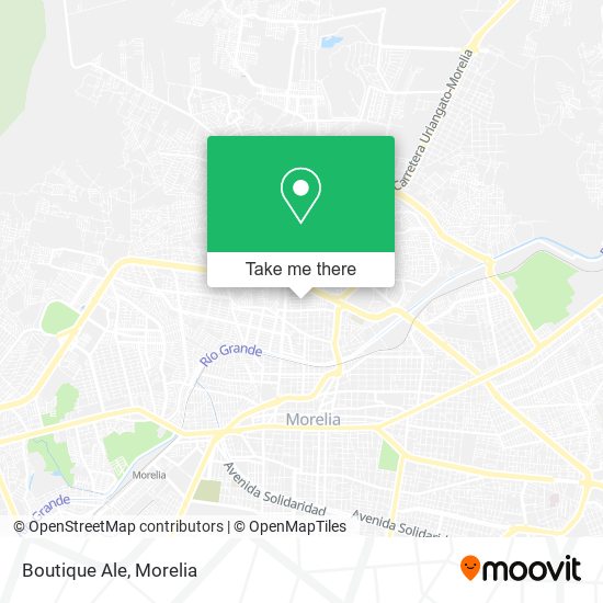 Mapa de Boutique Ale