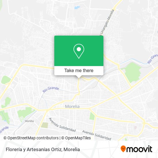 Florería y Artesanías Ortiz map