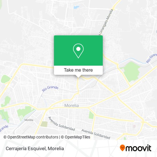 Cerrajería Esquivel map