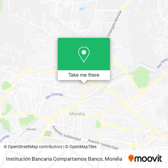 Institución Bancaria Compartamos Banco map