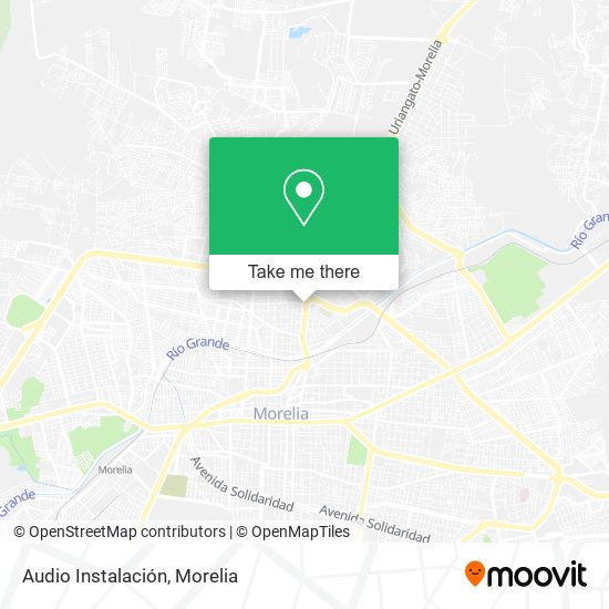 Mapa de Audio Instalación