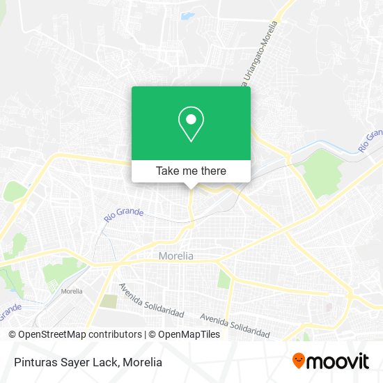 Mapa de Pinturas Sayer Lack