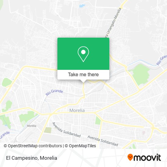 Mapa de El Campesino