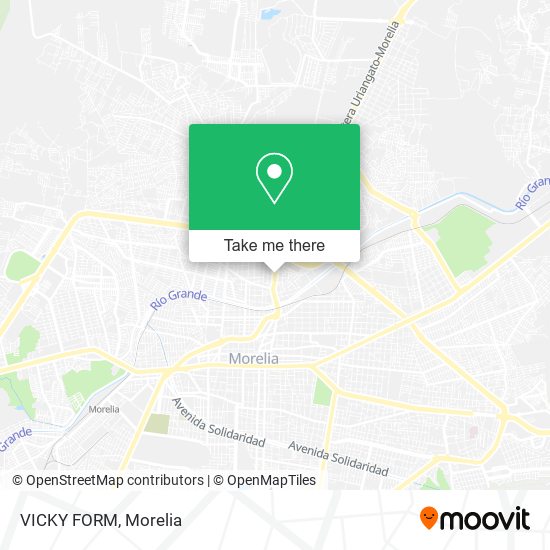 Mapa de VICKY FORM