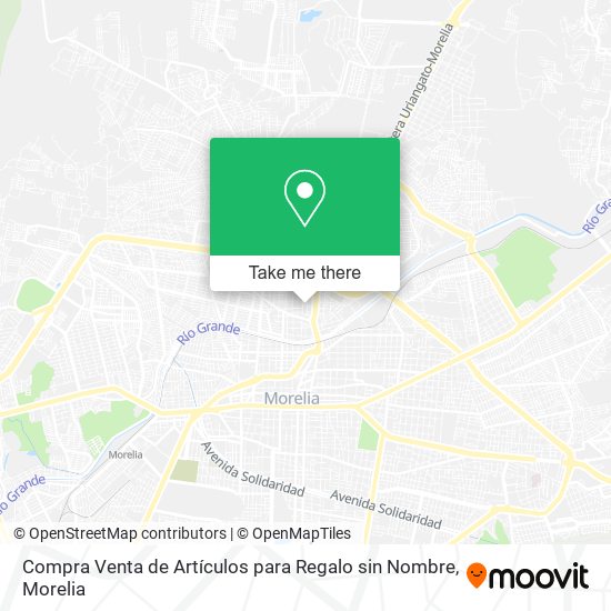 Mapa de Compra Venta de Artículos para Regalo sin Nombre