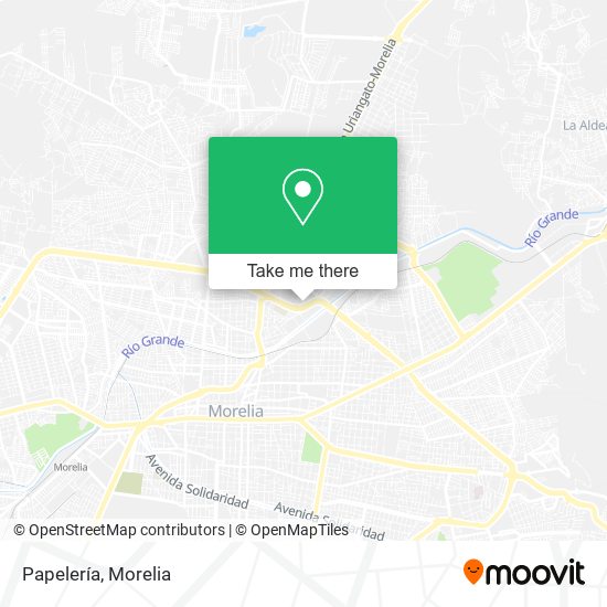 Mapa de Papelería