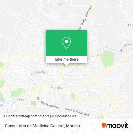 Consultorio de Medicina General map