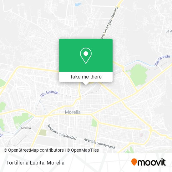 Tortillería Lupita map