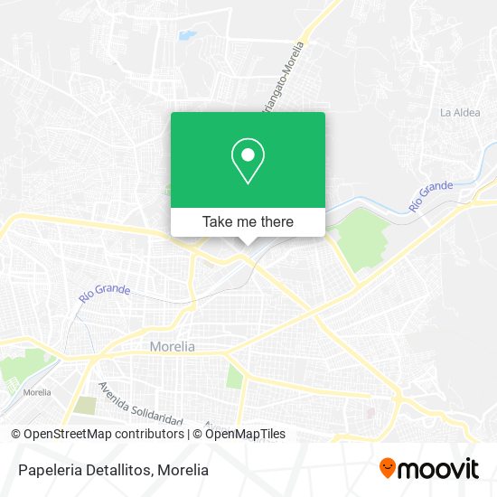 Mapa de Papeleria Detallitos