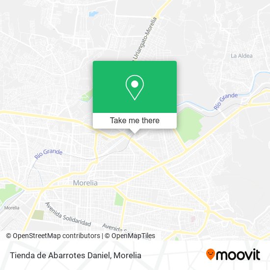 Tienda de Abarrotes Daniel map