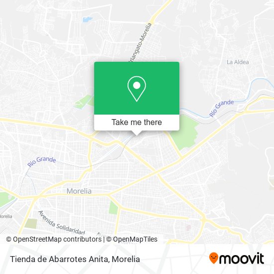 Tienda de Abarrotes Anita map