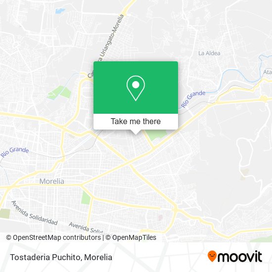 Mapa de Tostaderia Puchito