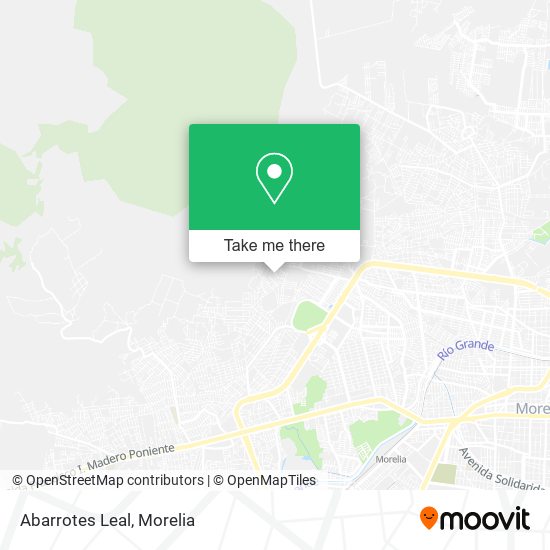 Abarrotes Leal map