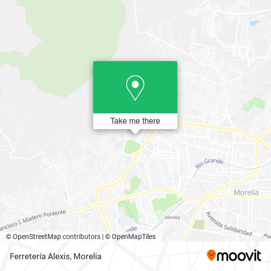 Ferretería Alexis map