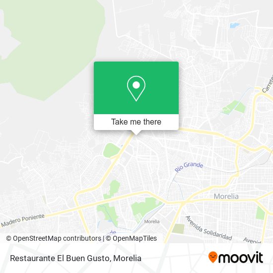 Restaurante El Buen Gusto map