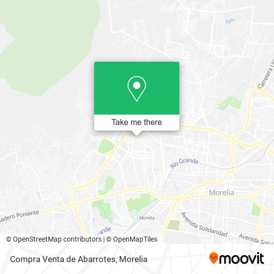 Compra Venta de Abarrotes map