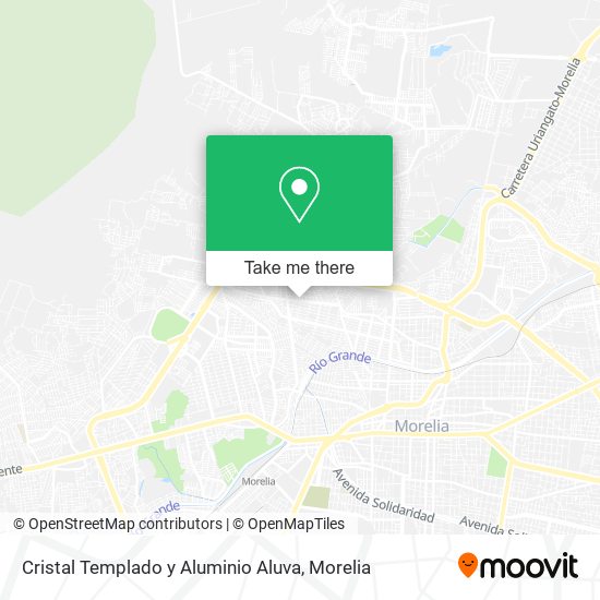 Cristal Templado y Aluminio Aluva map
