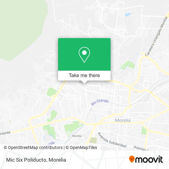 Mapa de Mic Six Poliducto
