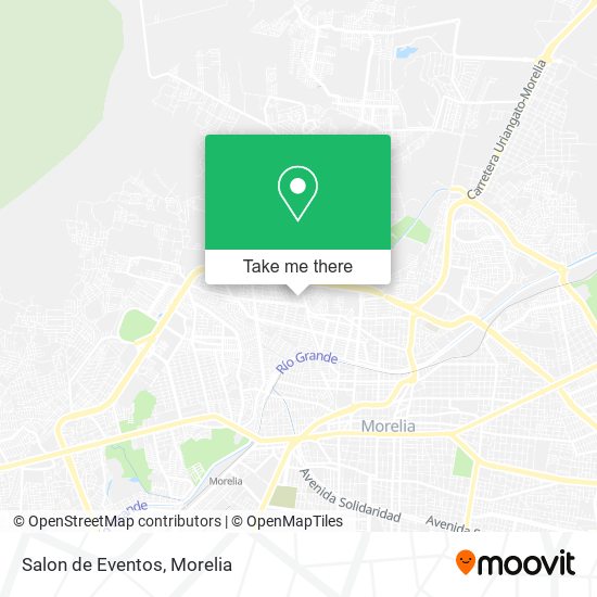 Mapa de Salon de Eventos