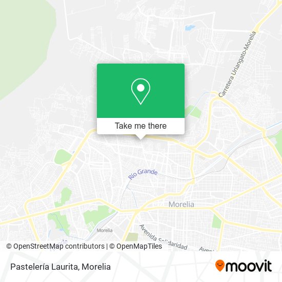Pastelería Laurita map
