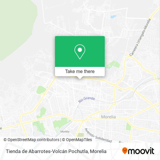 Mapa de Tienda de Abarrotes-Volcán Pochutla