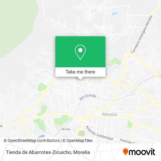 Tienda de Abarrotes-Zicuicho map
