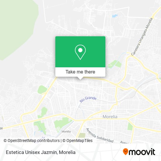 Mapa de Estetica Unisex Jazmín