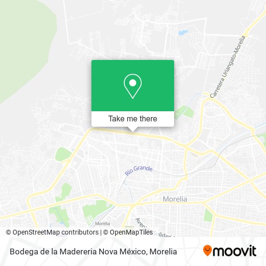 Bodega de la Madereria Nova México map