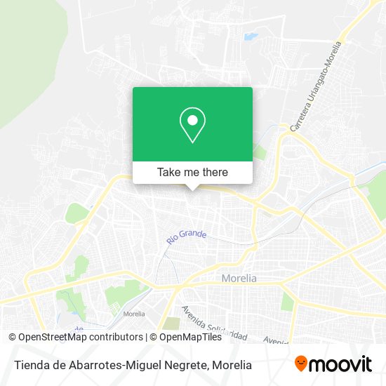 Mapa de Tienda de Abarrotes-Miguel Negrete